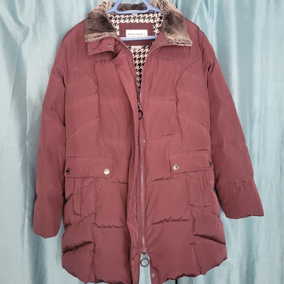 Bianca Nyguard Down & Feather Parka with faux fur collar and removable hood - Picture 10 of 14